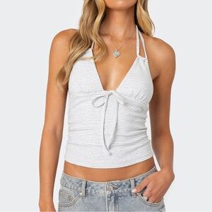 Lanai Striped Halter Top